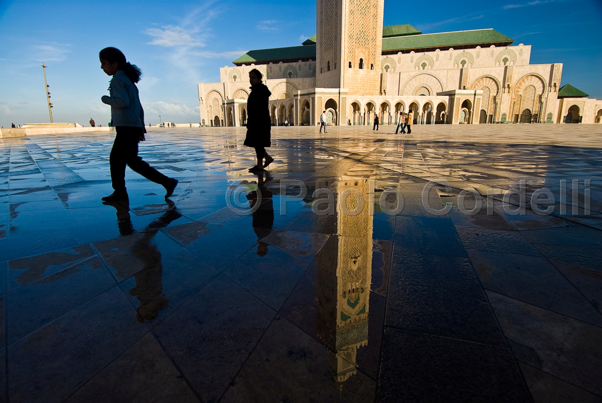 Hassan II Mosque, Casablanca, Morocco
 (cod:Morocco 01)